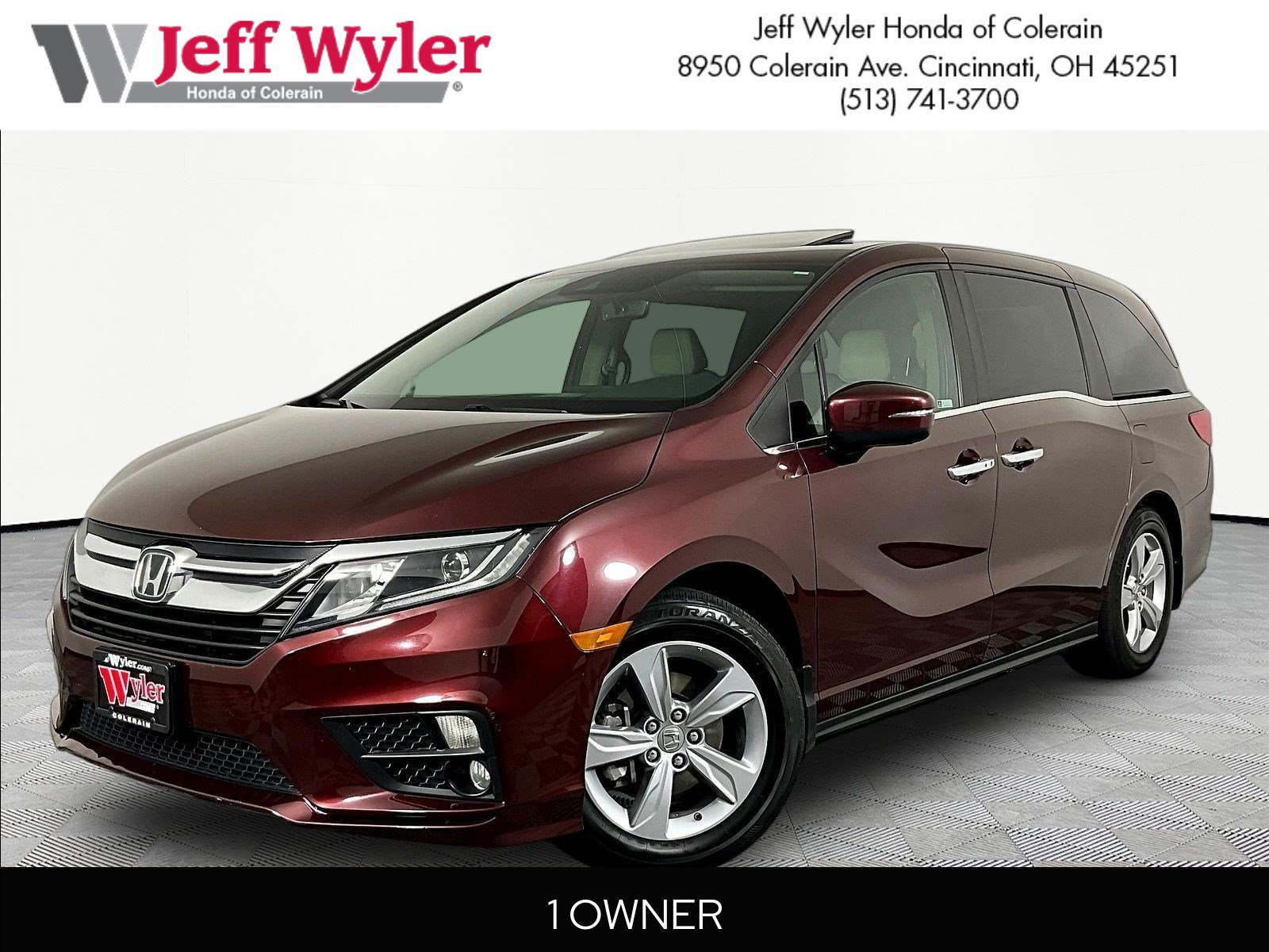 Certified 2019 Honda Odyssey EX-L image 1