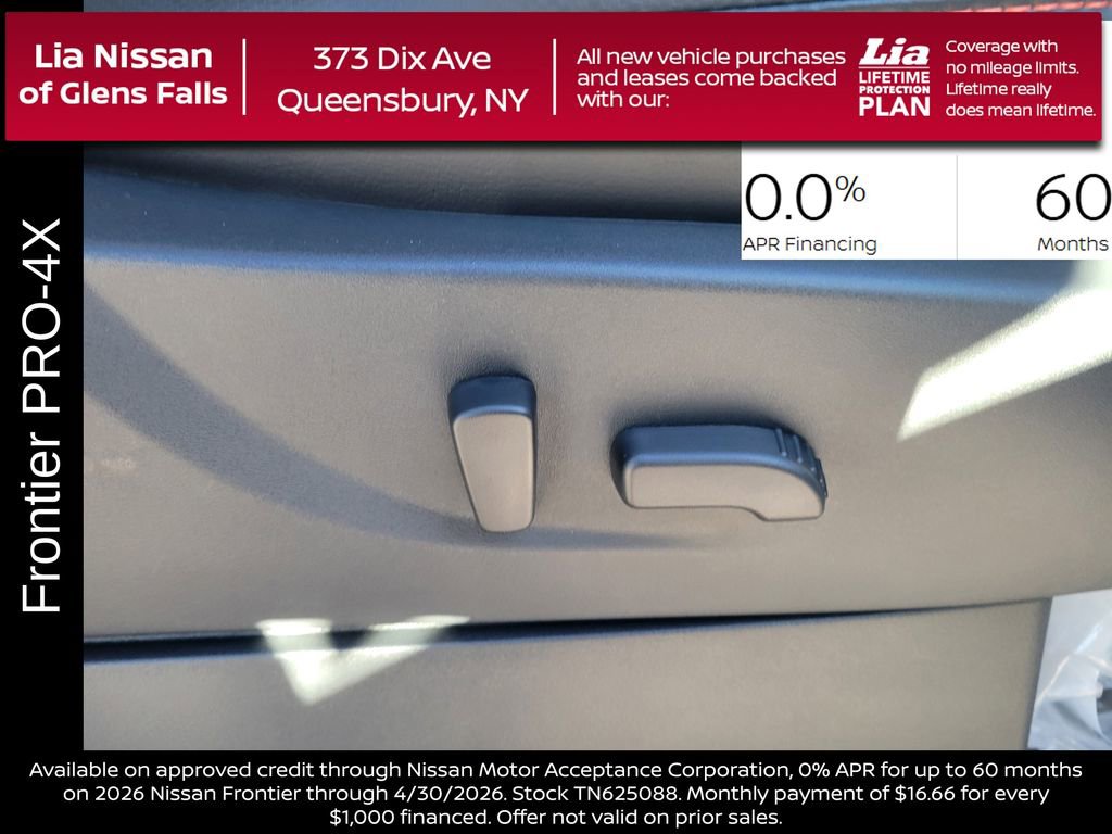 New 2026 Nissan Frontier PRO-4X w/ Pro Premium Package image 35