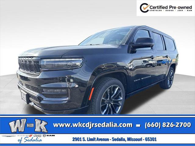 Certified 2024 Jeep Grand Wagoneer L Series II w/ Quick Order Packagew 28T AWD/4WD image 14