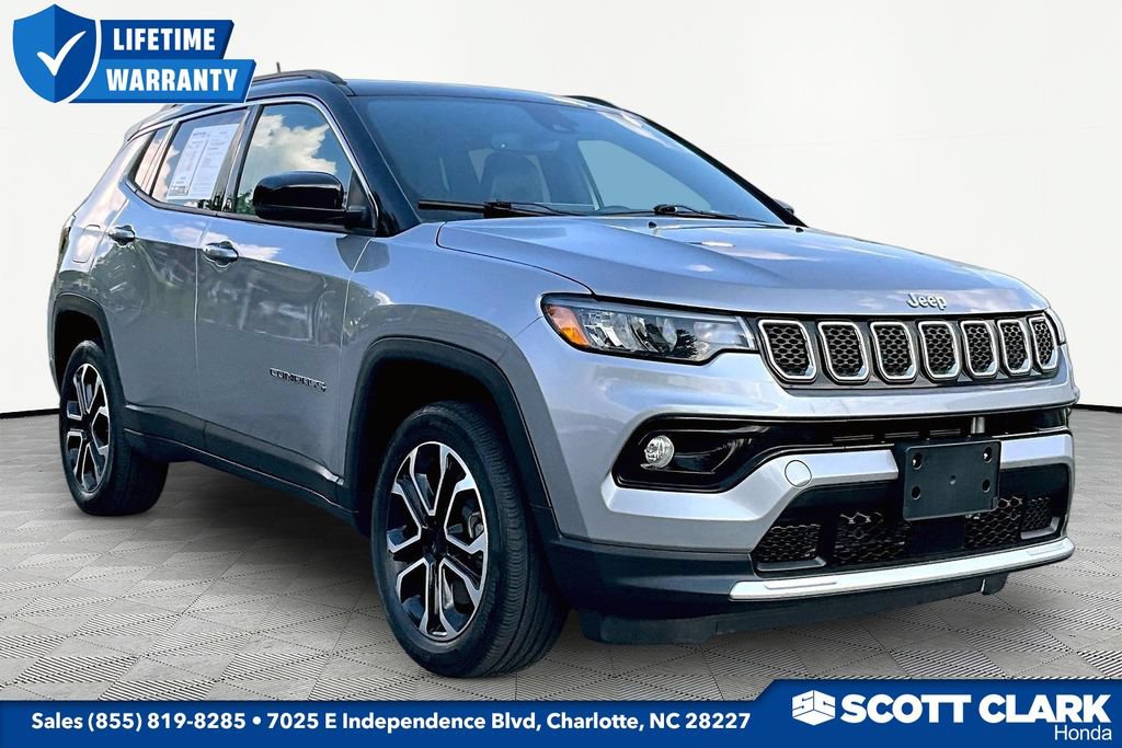 Used 2023 Jeep Compass Limited w/ Sun and Sound Group AWD/4WD 360° Tour
