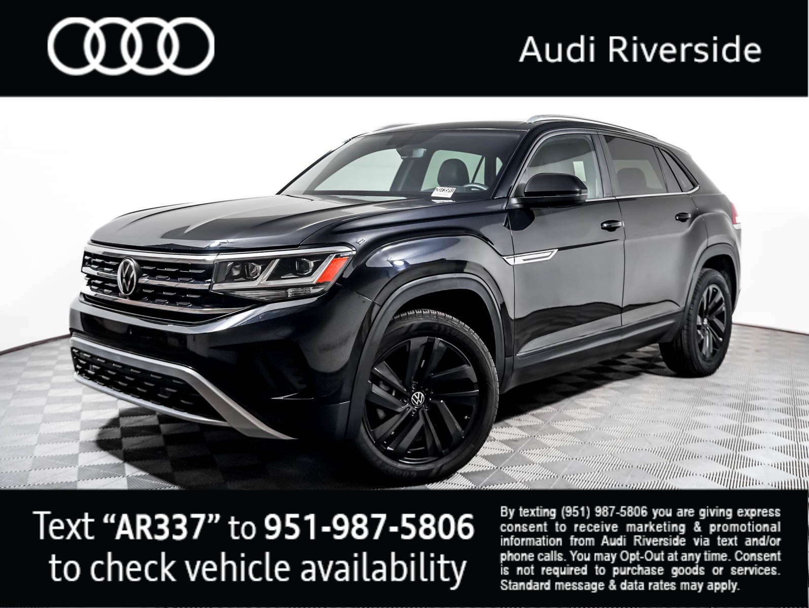 Used 2023 Volkswagen Atlas Cross Sport SE w/ Panoramic Sunroof Package FWD image 1