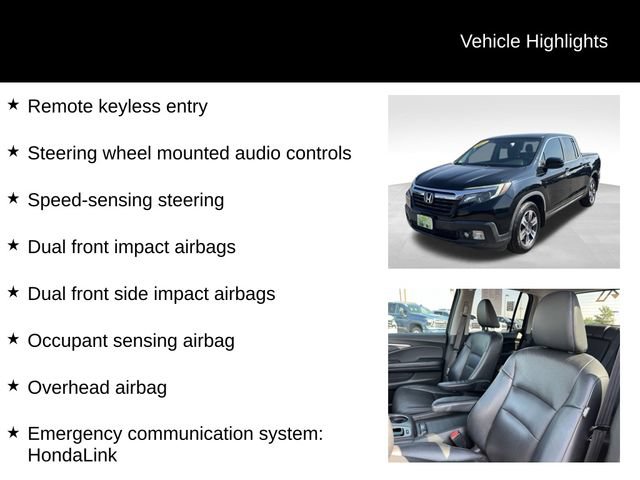 Used 2017 Honda Ridgeline RTL-T image 14