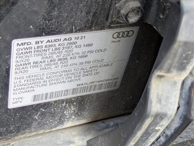 Used 2022 Audi Q7 Premium Plus w/ Premium Plus Package image 22