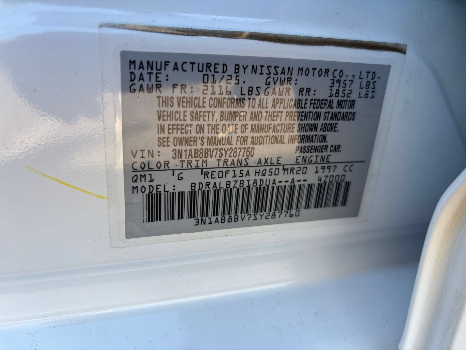 Used 2025 Nissan Sentra S FWD image 26