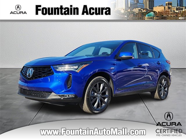 Certified 2025 Acura RDX A-Spec
