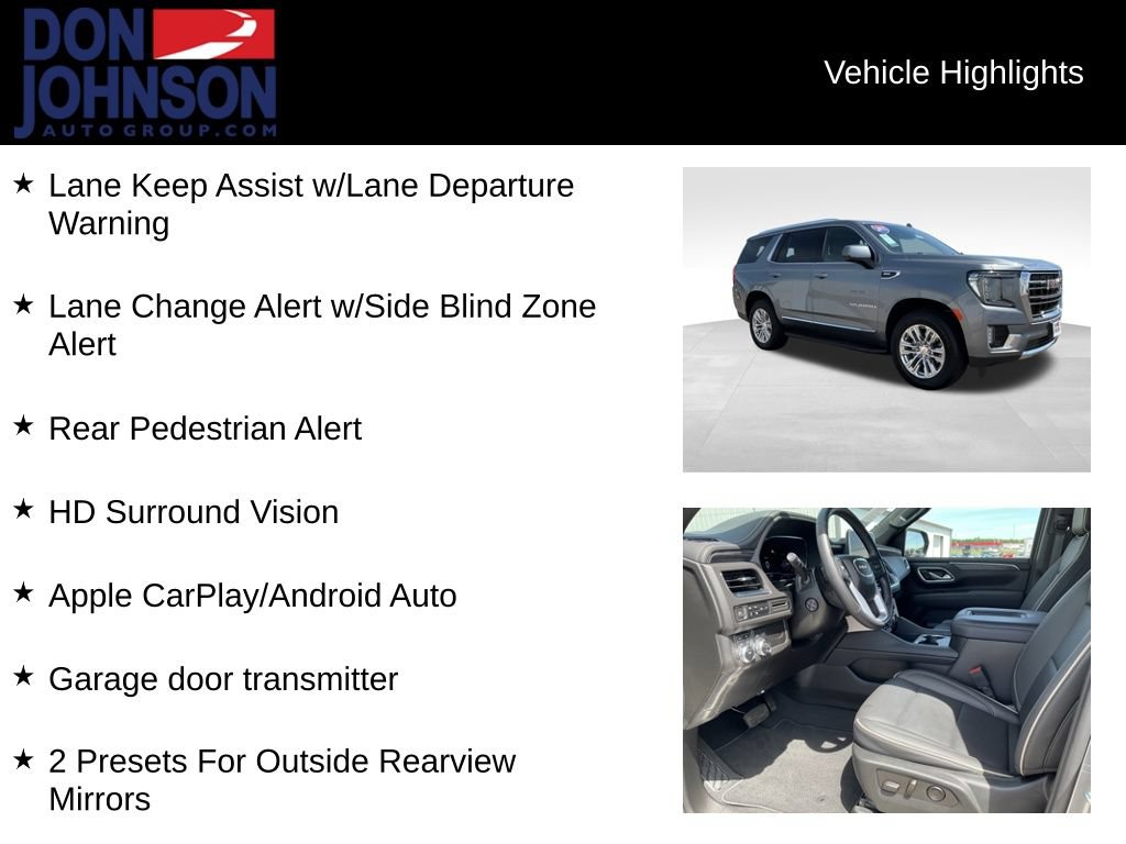 Used 2022 GMC Yukon SLT w/ SLT Premium Package AWD/4WD image 21