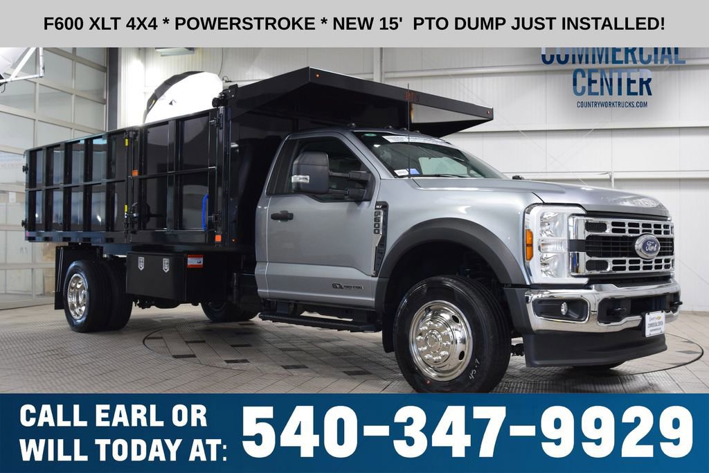 Used 2024 Ford F600 4x4 Regular Cab Super Duty w/ XLT Value Package video 1
