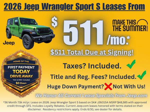 New 2026 Jeep Wrangler Unlimited Sport AWD/4WD image 18