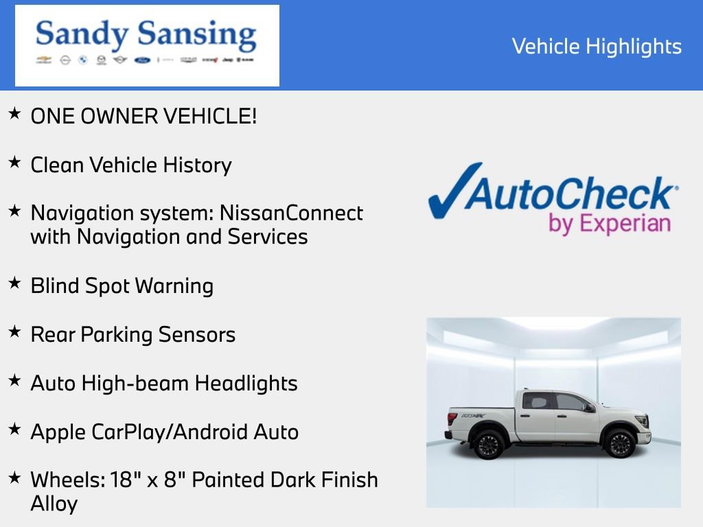 Used 2024 Nissan Titan PRO-4X w/ Off Road Protection Package image 8
