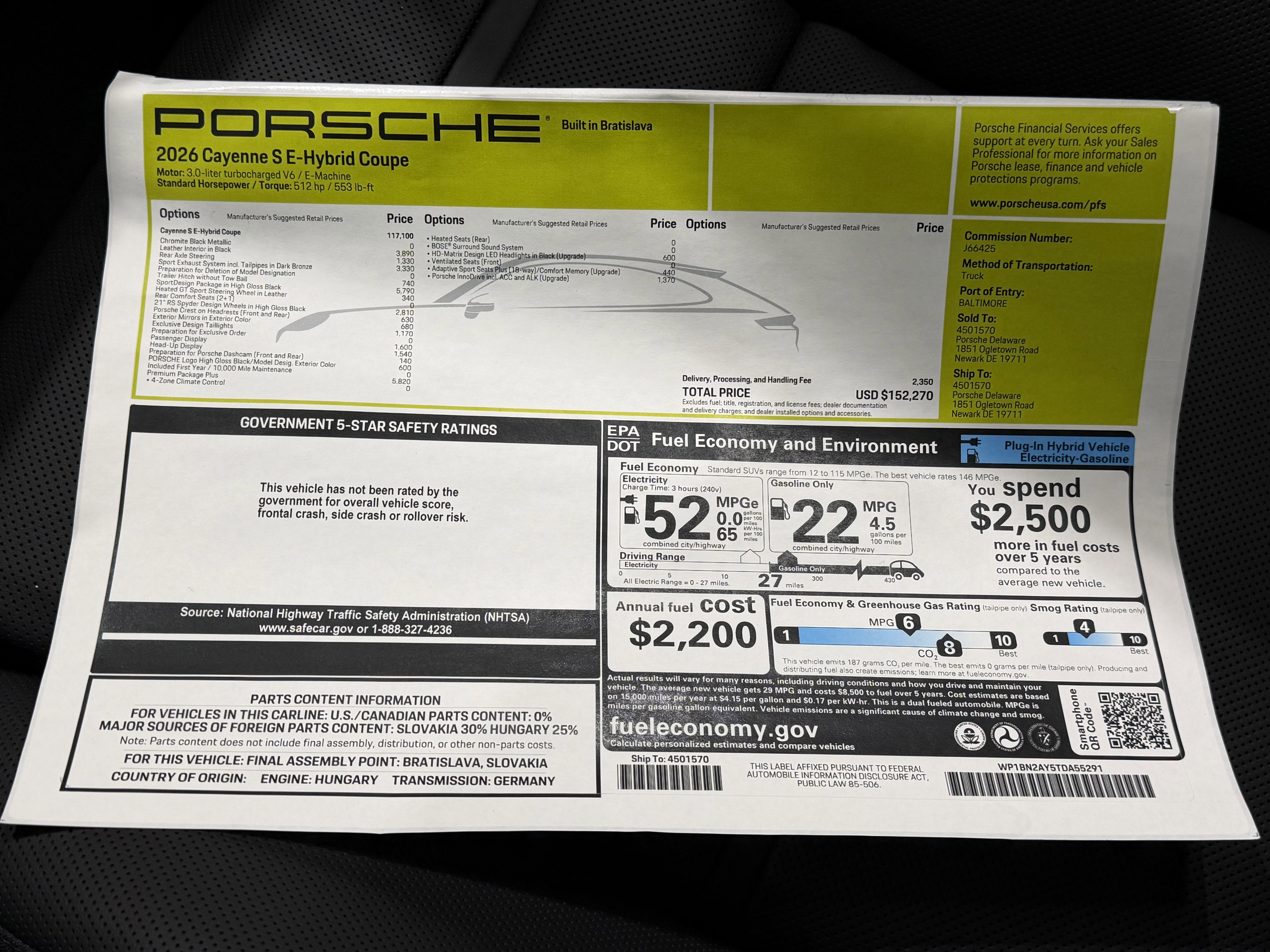 New 2026 Porsche Cayenne S image 59