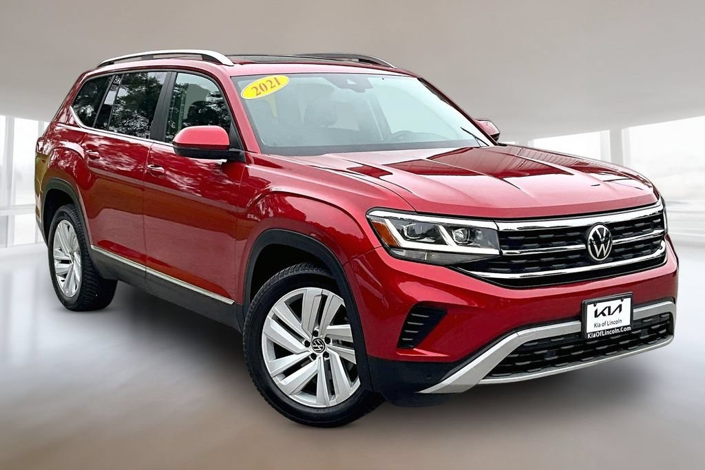 Used 2021 Volkswagen Atlas SEL AWD/4WD image 3
