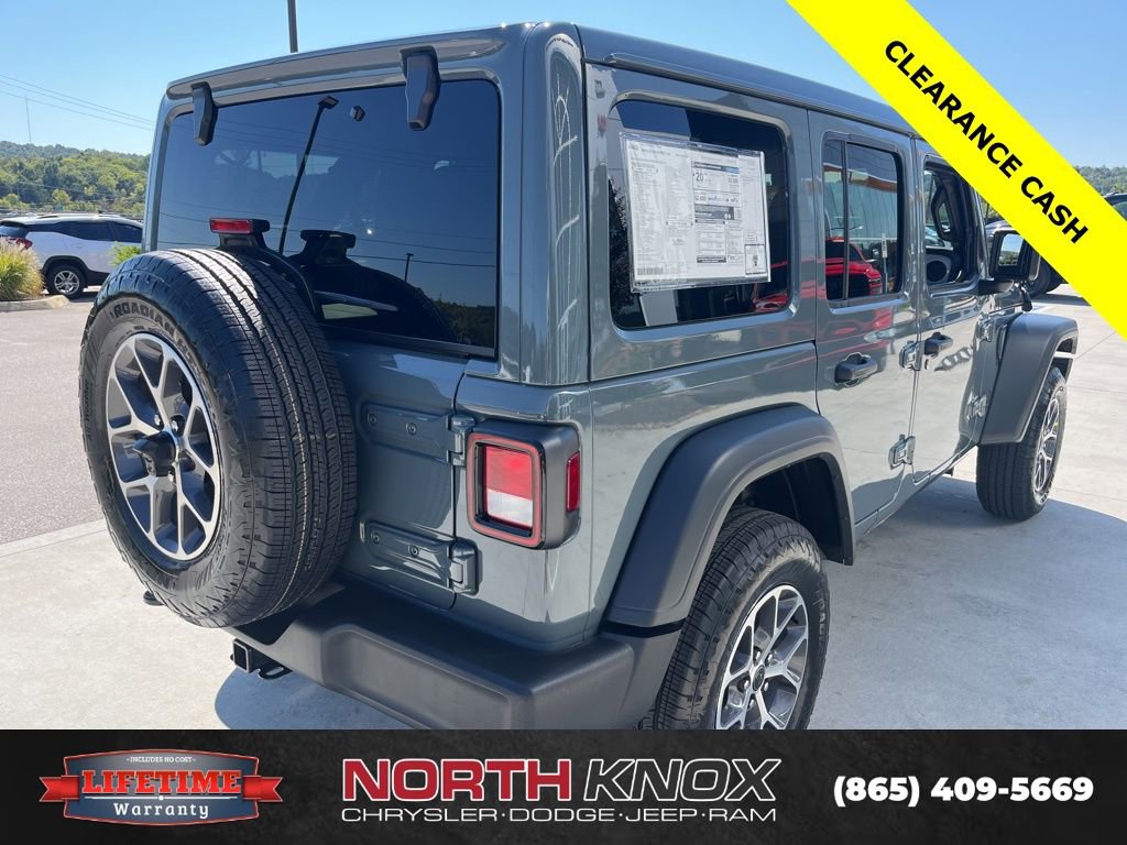 New 2025 Jeep Wrangler Unlimited Sport image 21