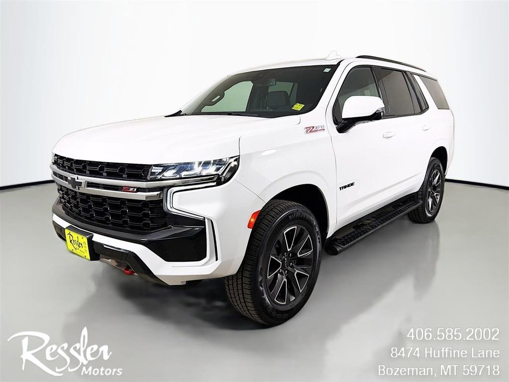 Used 2021 Chevrolet Tahoe Z71 w/ Luxury Package AWD/4WD image 1