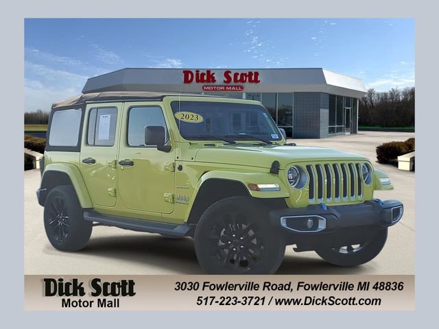 Used 2023 Jeep Wrangler Unlimited Sahara w/ Cold Weather Group 360° Tour