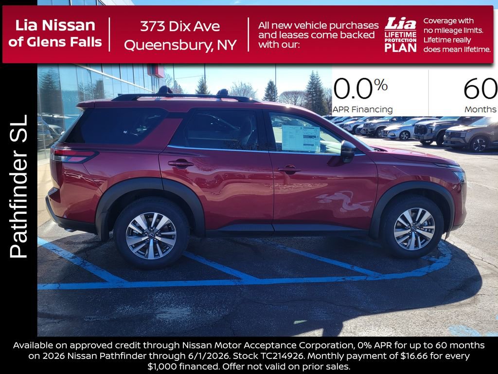 New 2026 Nissan Pathfinder SL AWD/4WD image 2