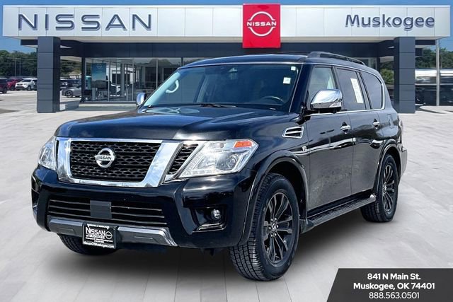 Used 2019 Nissan Armada Platinum w/ Captain's Chairs Package image 3