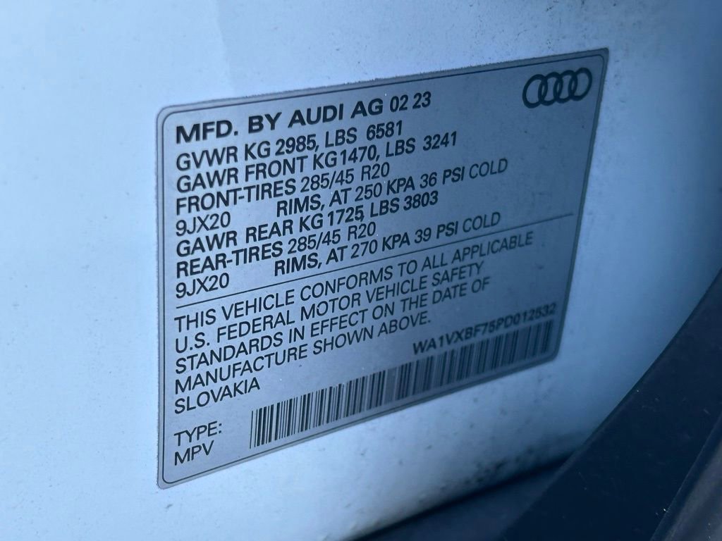 Used 2023 Audi Q7 3.0T Prestige image 79