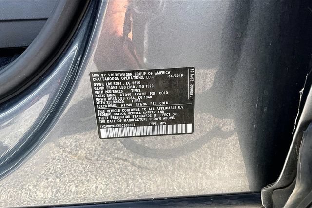 Used 2019 Volkswagen Atlas SE w/ Panoramic Sunroof Package FWD image 19