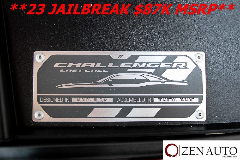 Used 2023 Dodge Challenger SRT Hellcat Jailbreak image 14