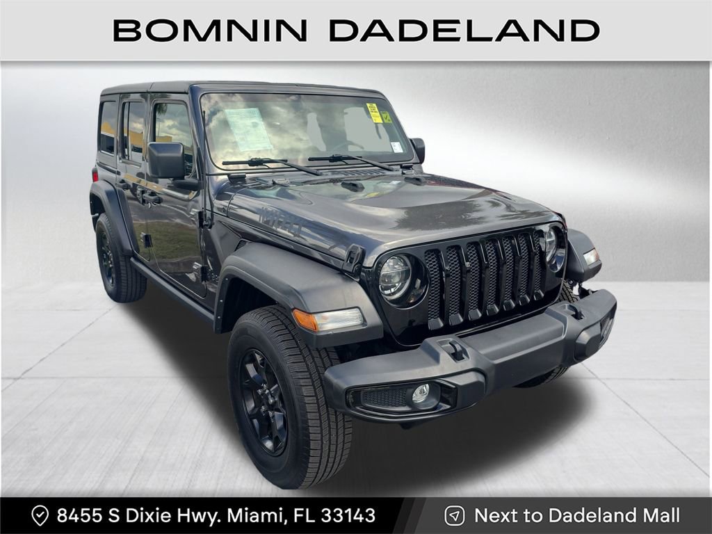 Used 2021 Jeep Wrangler Unlimited Sport
