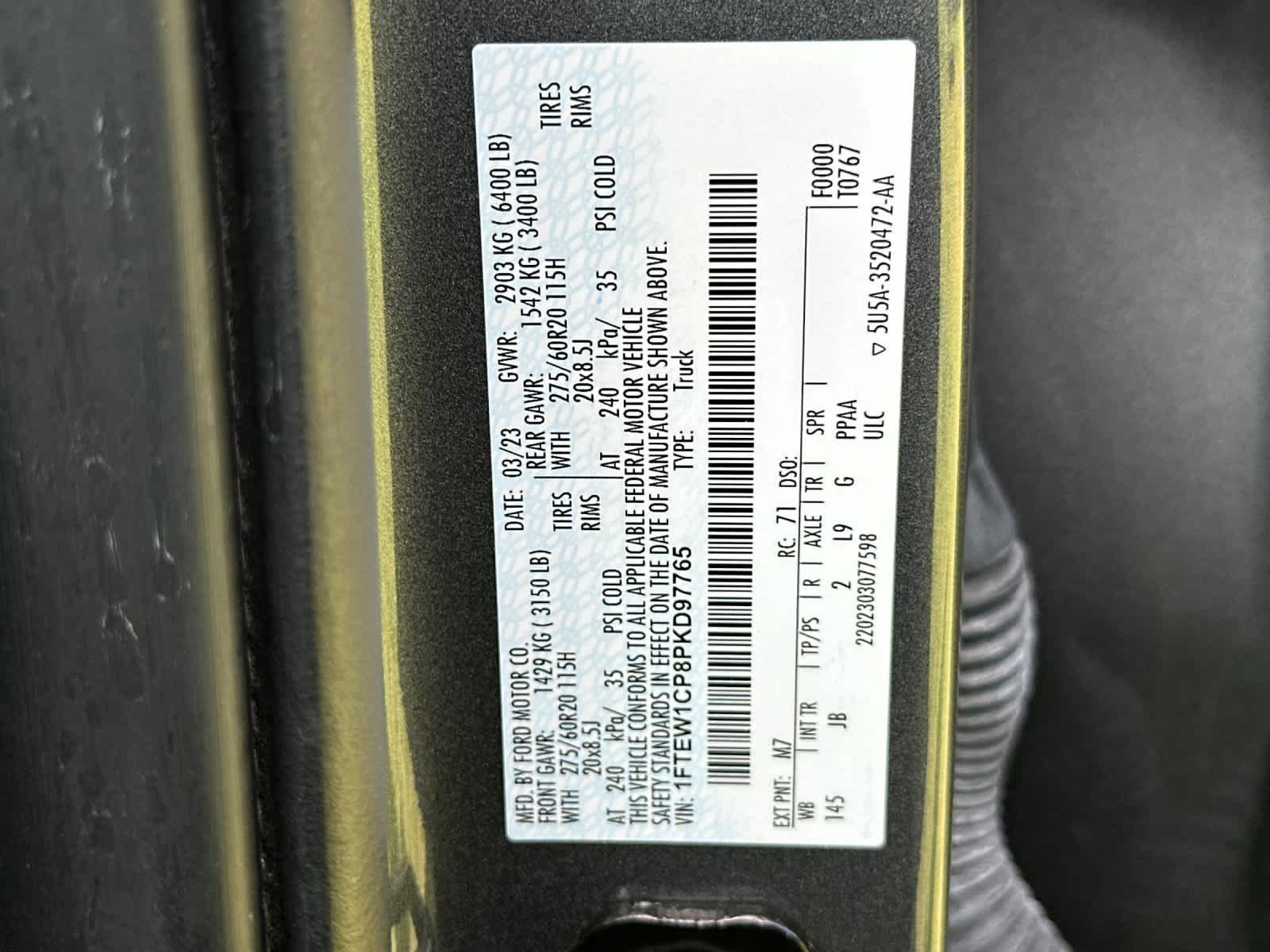 Used 2023 Ford F150 XL w/ STX Appearance Package RWD image 30