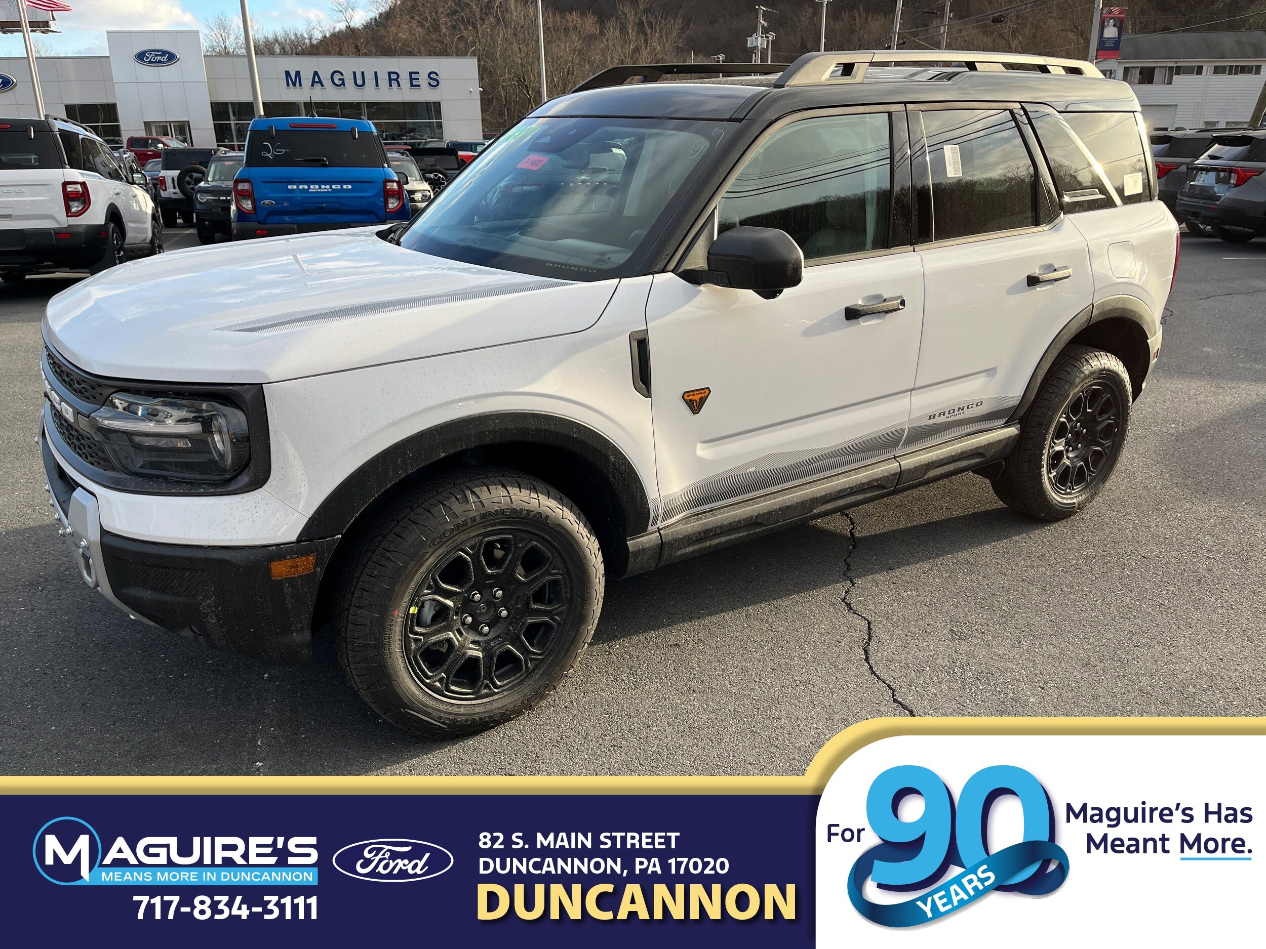 New 2025 Ford Bronco Sport Badlands w/ Badlands Tech Package image 1