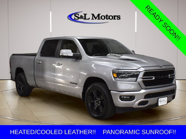 Used 2021 RAM 1500 Sport w/ Leather & Sound Group AWD/4WD image 1