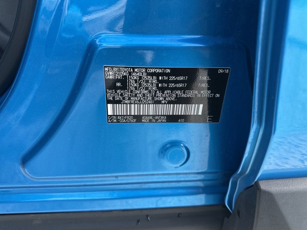 Used 2018 Toyota RAV4 LE w/ All Weather Liner Package image 44