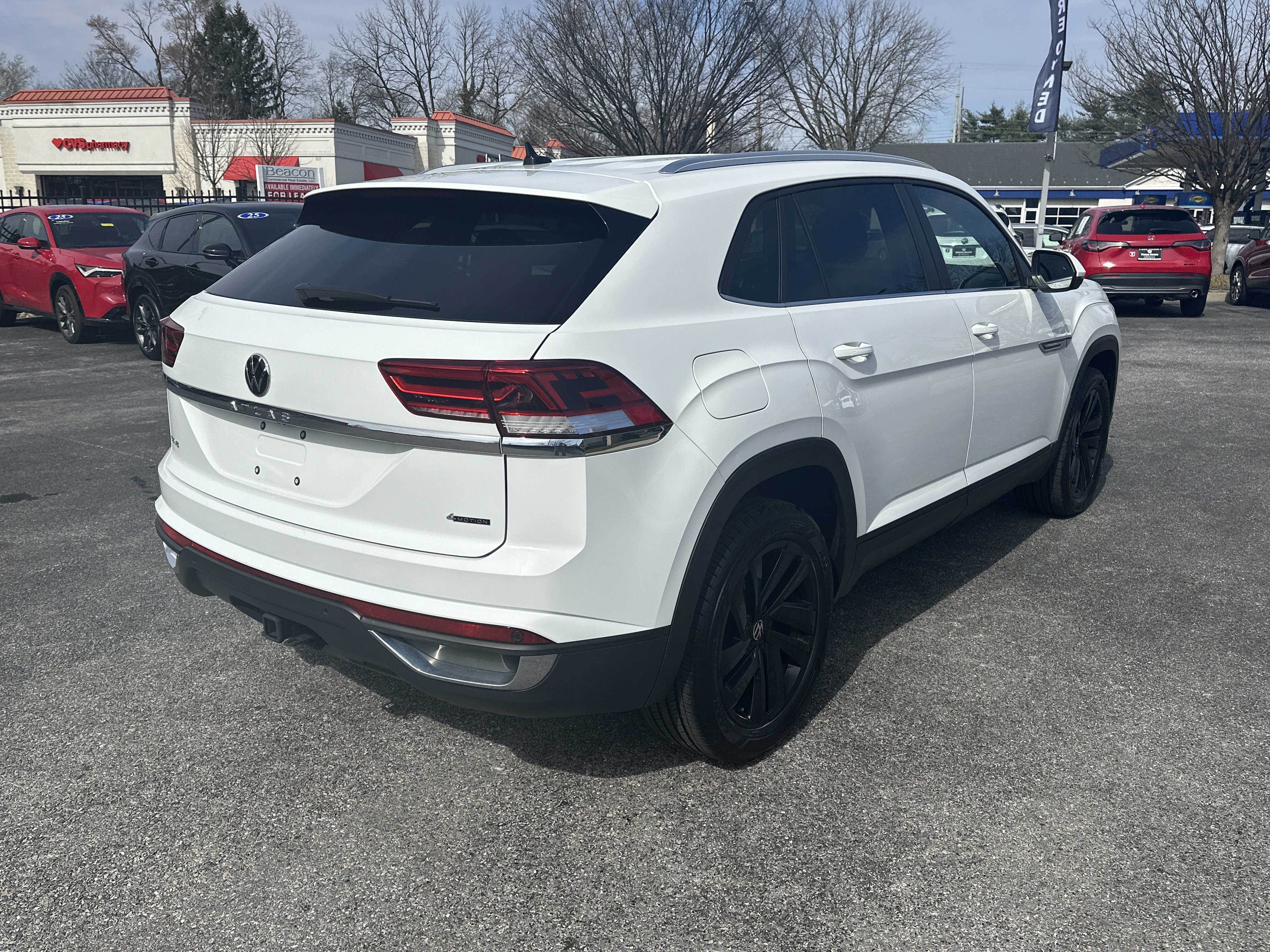 Certified 2023 Volkswagen Atlas Cross Sport SE w/ Black Wheel Package image 7