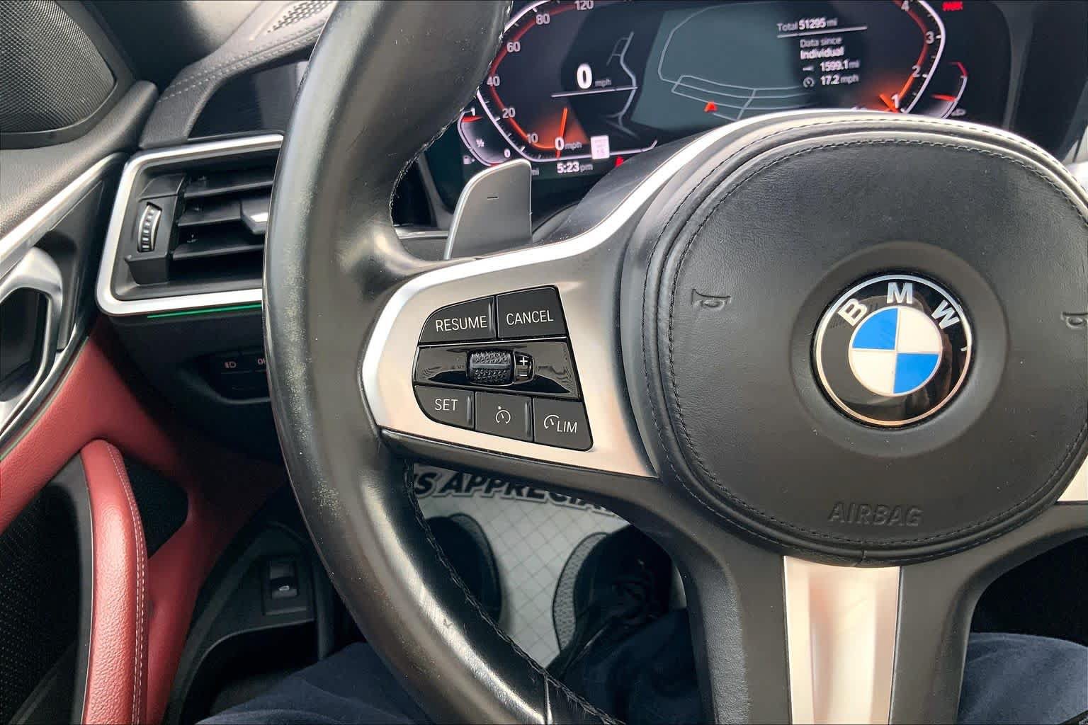 Used 2023 BMW 430i Convertible w/ M Sport Package RWD image 23