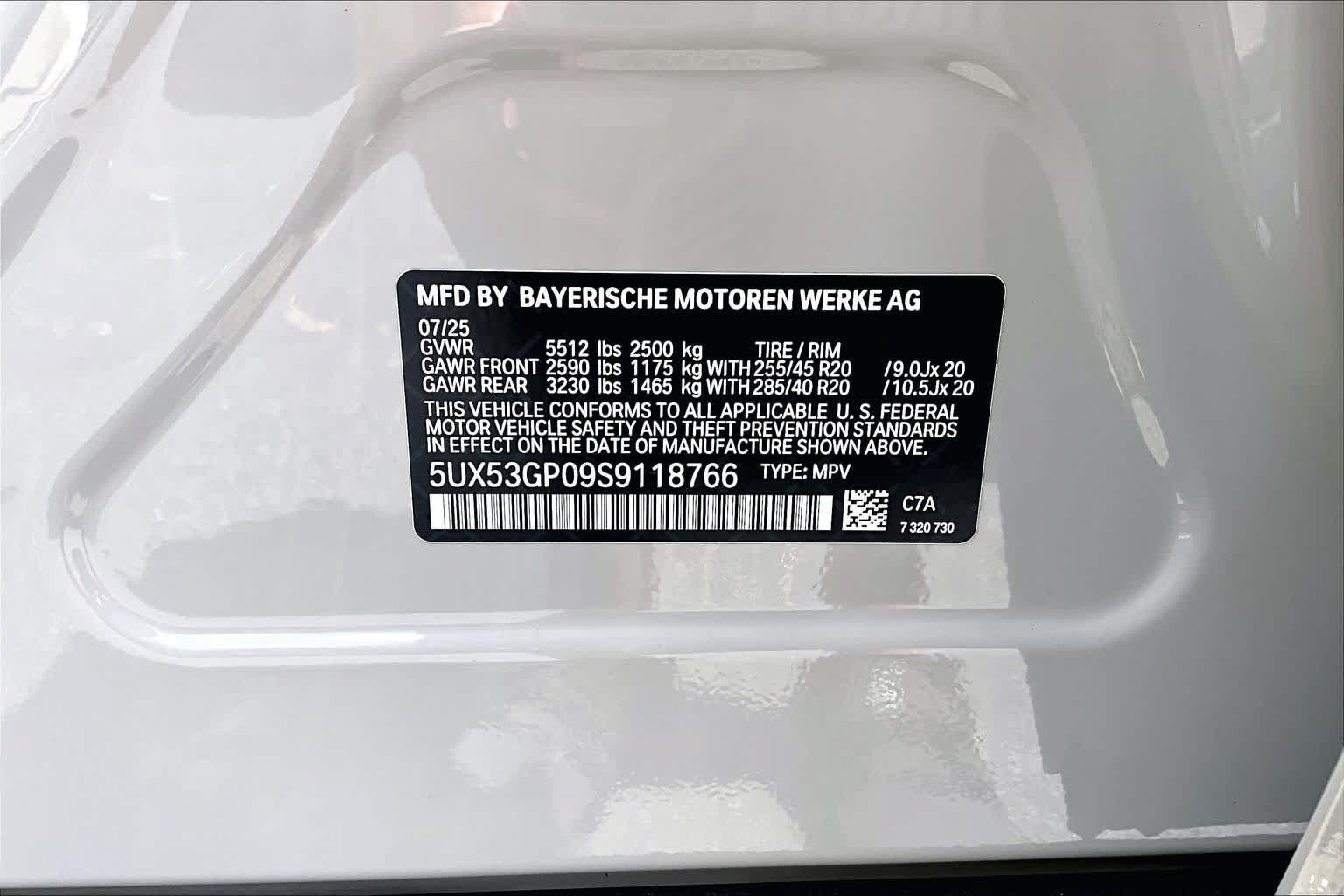 Used 2025 BMW X3 xDrive30i w/ Premium Package AWD/4WD image 34