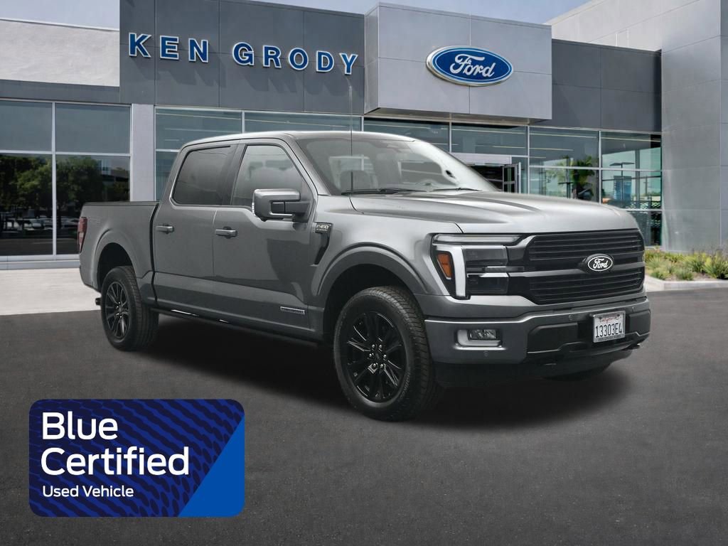 Certified 2025 Ford F150 Platinum w/ Equipment Group 702A High image 1