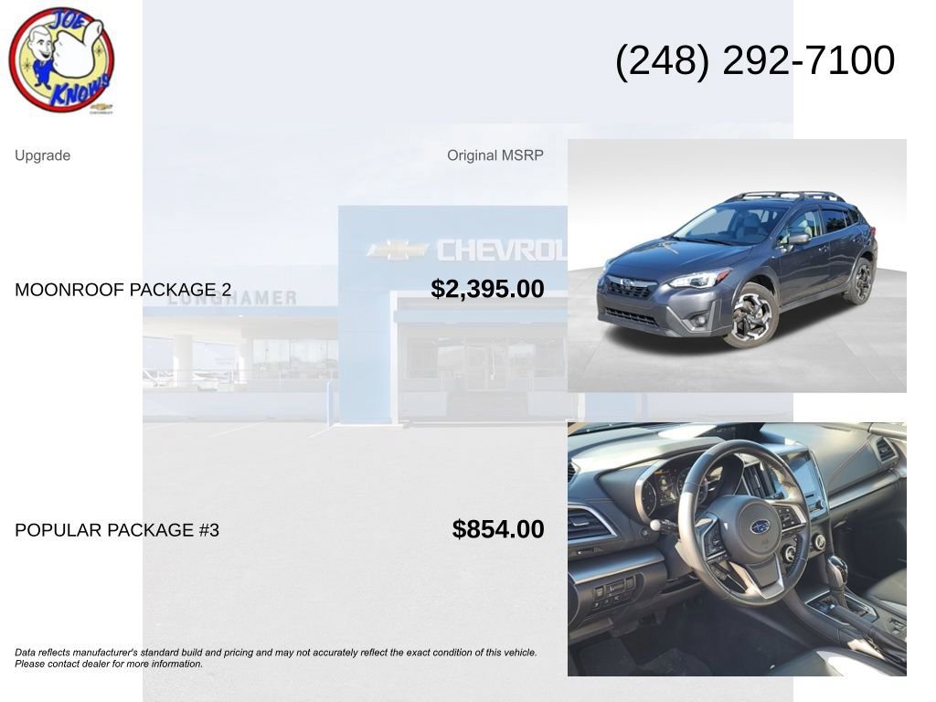 Used 2022 Subaru Crosstrek 2.5i Limited w/ Moonroof Package 2 AWD/4WD image 5