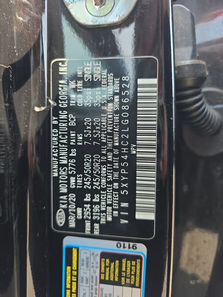 Used 2020 Kia Telluride SX w/ Towing Package FWD image 21