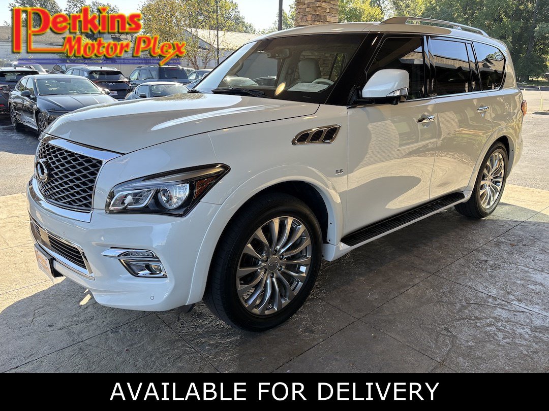 Used 2016 INFINITI QX80 4WD w/ 22" Wheel Package
