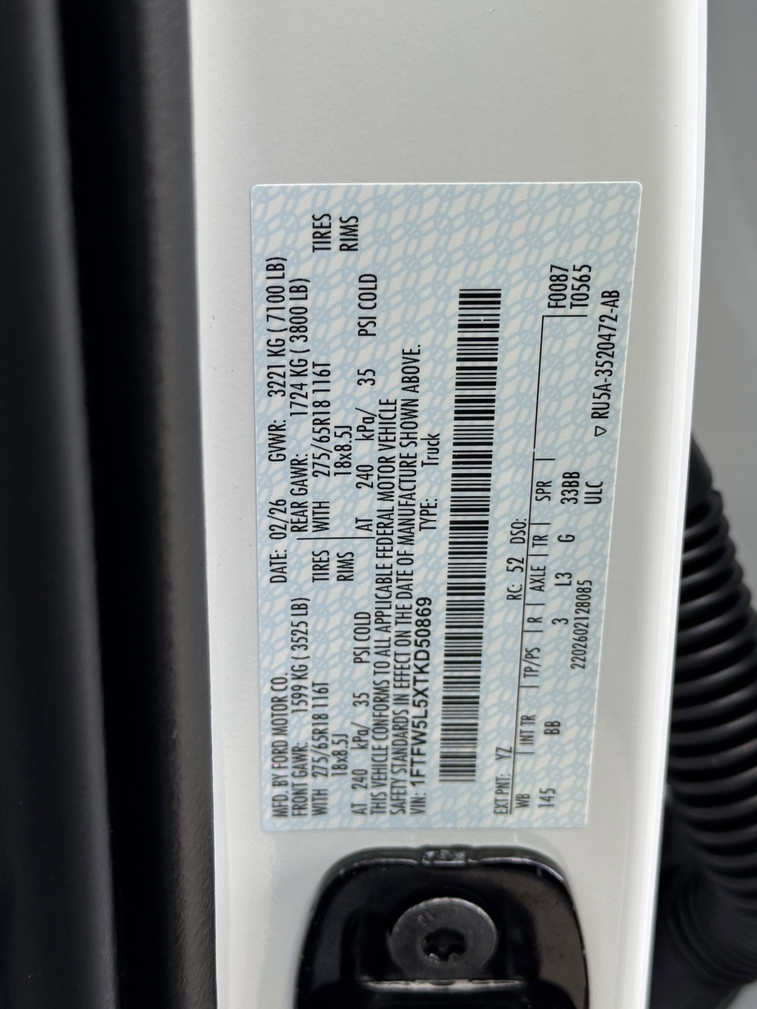 New 2026 Ford F150 Lariat w/ FX4 Off-Road Package AWD/4WD image 22