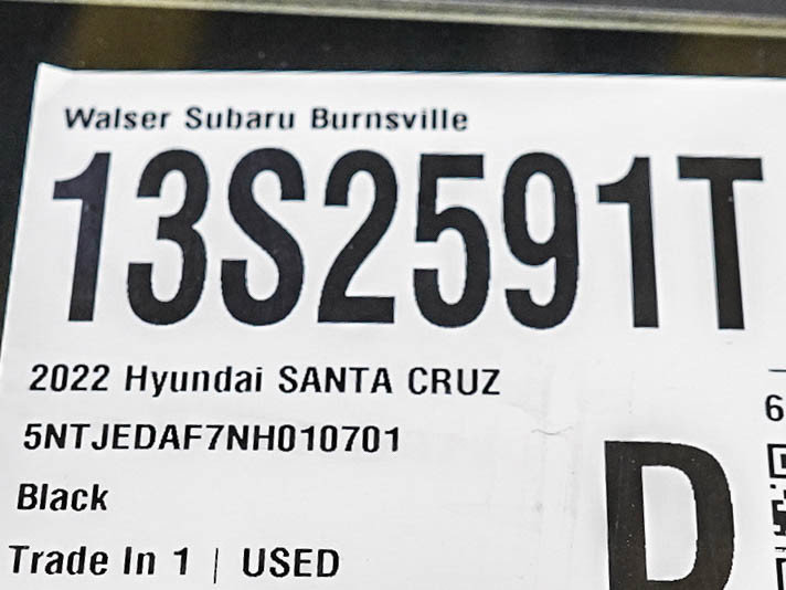 Used 2022 Hyundai Santa Cruz Limited AWD/4WD image 31