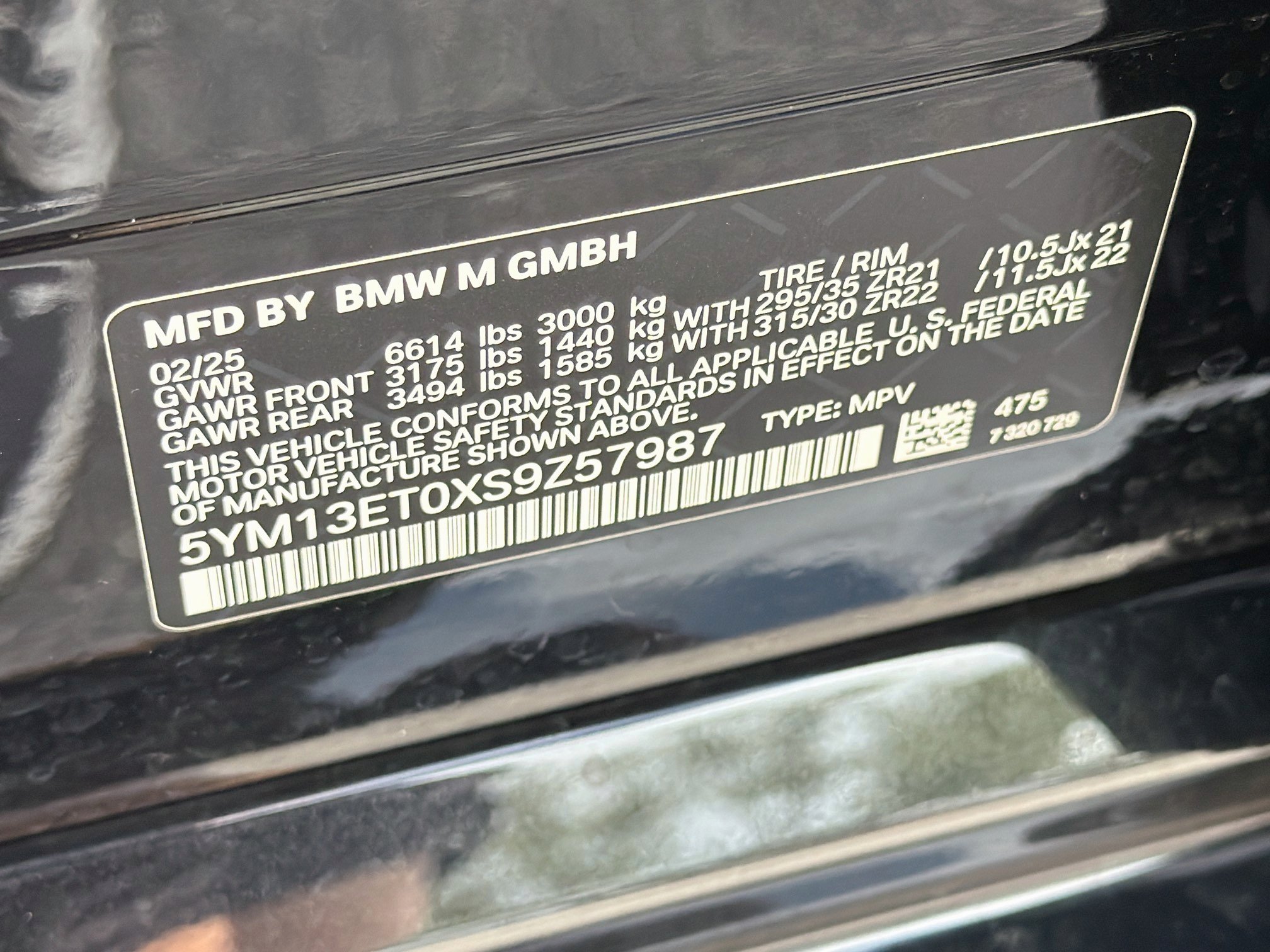 Used 2025 BMW X5 M Competition w/ Executive Package AWD/4WD image 45