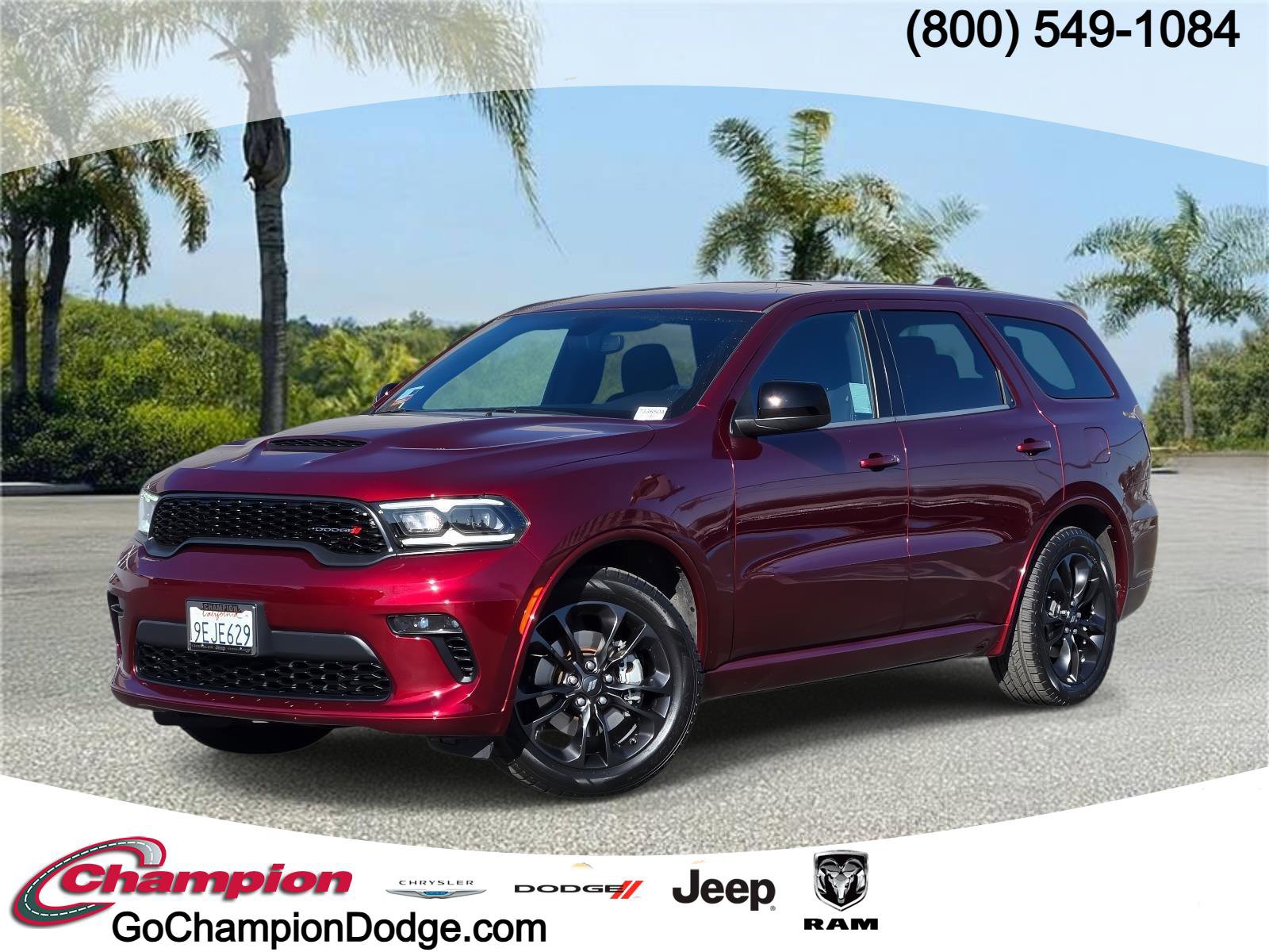 Used 2022 Dodge Durango GT w/ Blacktop Package