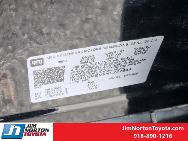 Used 2022 Chevrolet Equinox LT FWD image 33