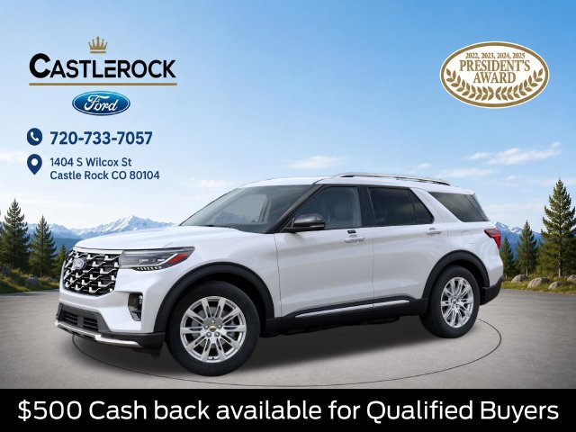 New 2027 Ford Explorer Platinum AWD/4WD image 1