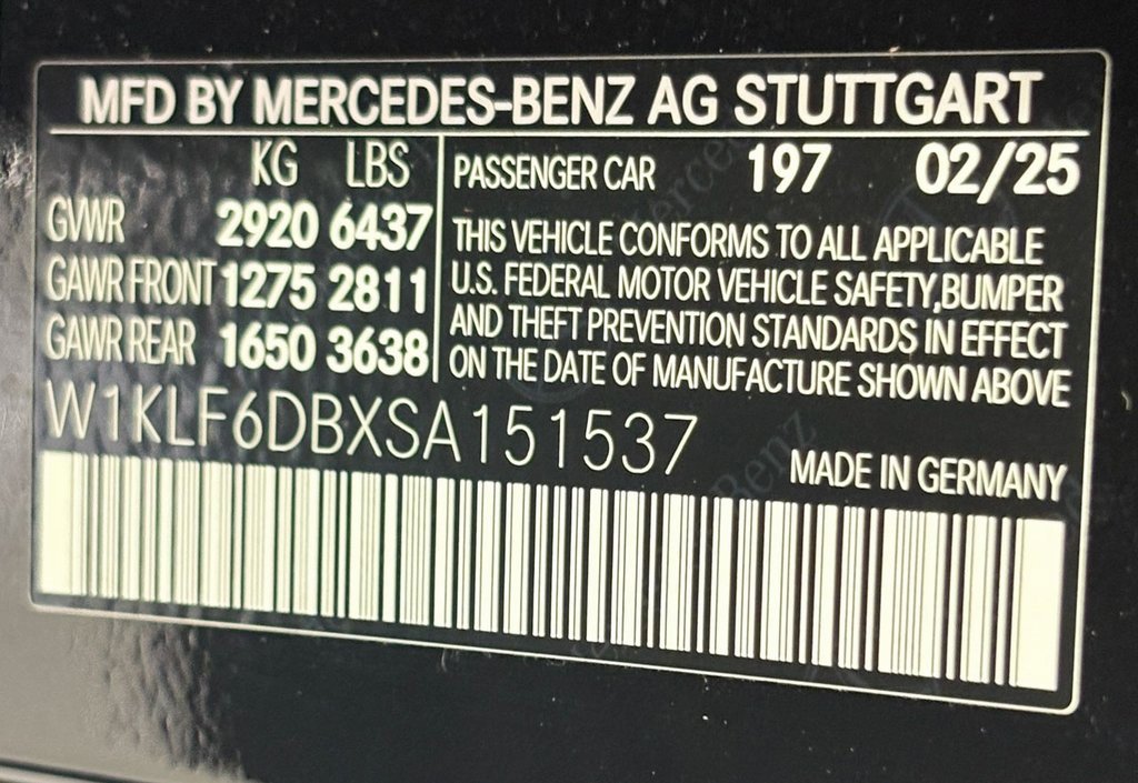 Used 2025 Mercedes-Benz E 53 AMG e 4MATIC Sedan image 40