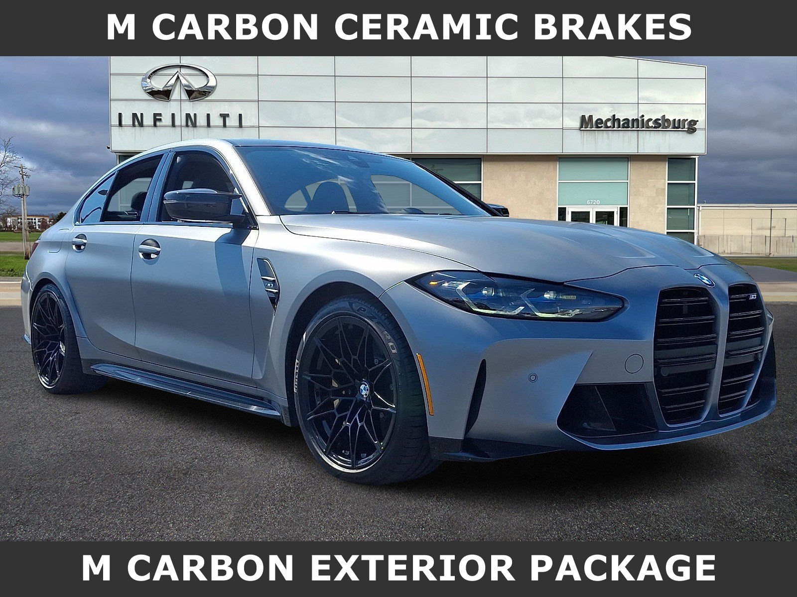 Used 2024 BMW M3 w/ M Carbon Exterior Package RWD video 1