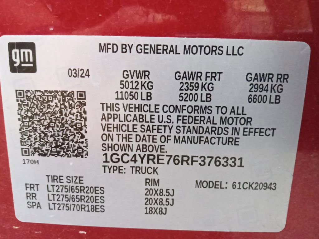 Used 2024 Chevrolet Silverado 2500 High Country w/ High Country Premium Package image 36