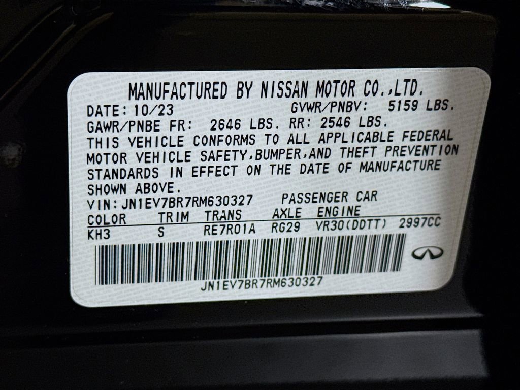 Certified 2024 INFINITI Q50 Luxe w/ Cargo Package AWD/4WD image 42