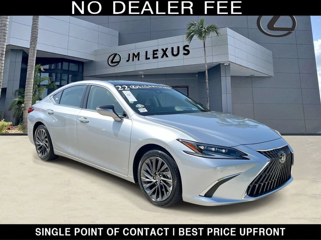 Certified 2022 Lexus ES 350 Ultra Luxury w/ Accessory Package 2