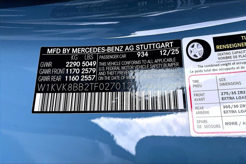 New 2026 Mercedes-Benz SL 63 AMG 4MATIC image 13