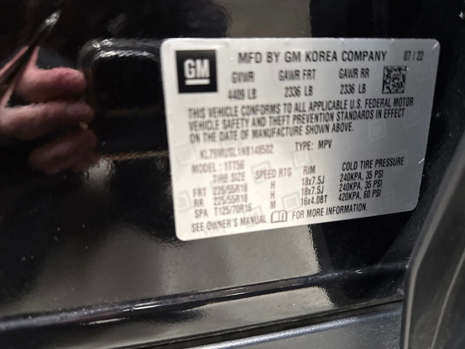 Used 2022 Chevrolet TrailBlazer RS w/ Sun and Liftgate Package image 32