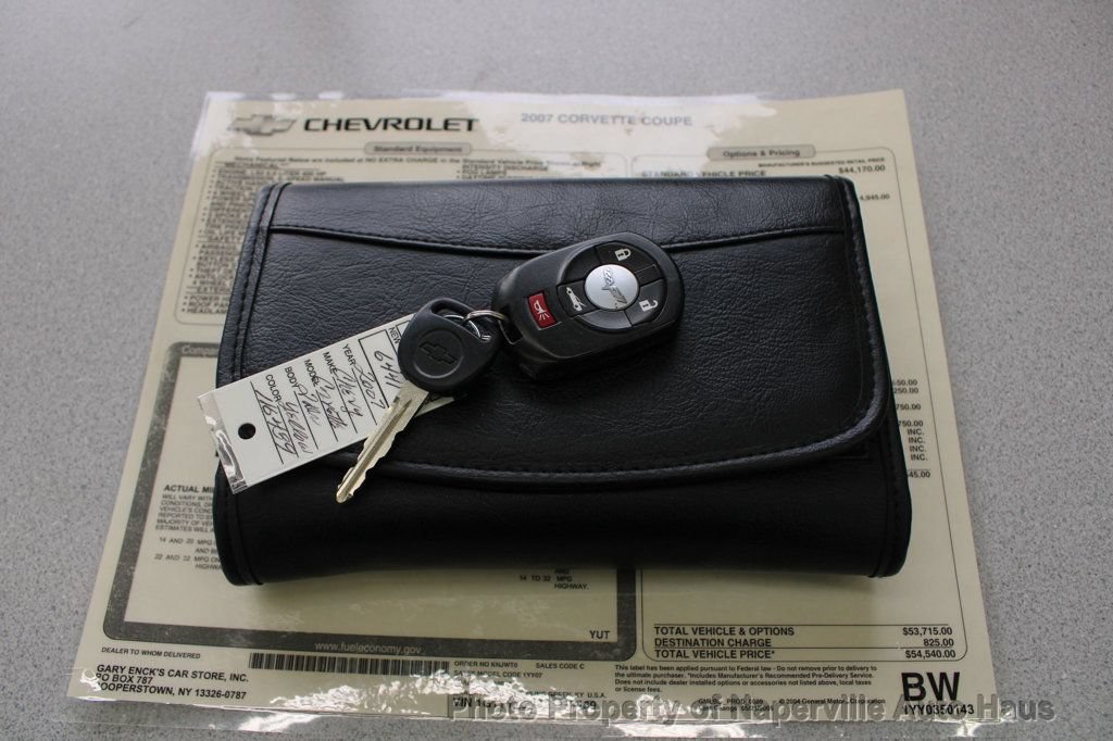 Used 2007 Chevrolet Corvette Coupe w/ Preferred Equipment Group RWD image 52