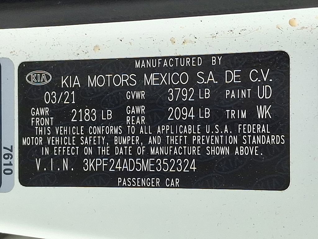 Used 2021 Kia Forte LXS image 19